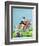 Prince and Princess on a Horse-English School-Framed Giclee Print