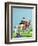 Prince and Princess on a Horse-English School-Framed Giclee Print