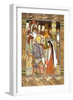 Prince and Princess-Ivan Bilibin-Framed Art Print