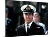 Prince Andrew in Naval Uniform Returns from Falklands 1982 at Portsmouth Docks on Hms Invincible-null-Mounted Photographic Print