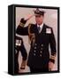 Prince Andrew Inspects Sea Scouts at Trafalgar Square During the Annual Trafalgar Day Service-null-Framed Stretched Canvas