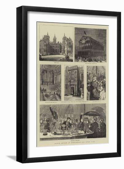 Prince Arthur at Birmingham and Aston Park-Francis S. Walker-Framed Giclee Print