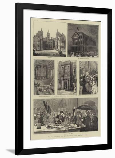 Prince Arthur at Birmingham and Aston Park-Francis S. Walker-Framed Premium Giclee Print