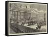 Prince Arthur at Leeds, Arrival of the Prince at the Townhall-null-Framed Stretched Canvas