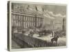 Prince Arthur at Leeds, Arrival of the Prince at the Townhall-null-Stretched Canvas