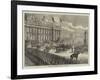 Prince Arthur at Leeds, Arrival of the Prince at the Townhall-null-Framed Giclee Print