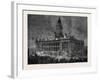 Prince Arthur at Leeds: the Townhall Illuminated-null-Framed Giclee Print