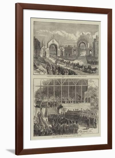 Prince Arthur at Leeds-null-Framed Giclee Print