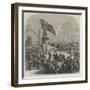 Prince Arthur Inaugurating the Welsh Memorial of the Late Prince Consort at Tenby-null-Framed Giclee Print