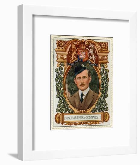 Prince Arthur of Connaught, Stamp-null-Framed Art Print