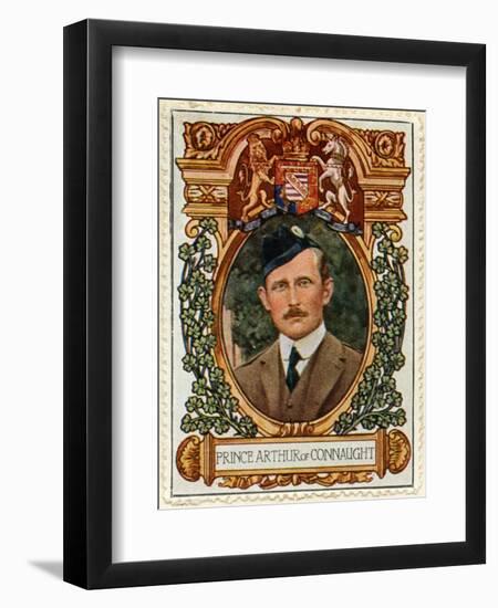 Prince Arthur of Connaught, Stamp-null-Framed Art Print