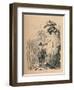 'Prince Arthur requires his Grandmother to surrender', c1860, (c1860)-John Leech-Framed Giclee Print