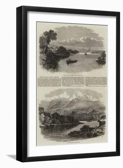 Prince Arthur's Visit to Ireland-Edmund Morison Wimperis-Framed Giclee Print