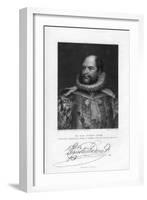 Prince Augustus Frederick, Duke of Sussex, 1840-H Robinson-Framed Giclee Print