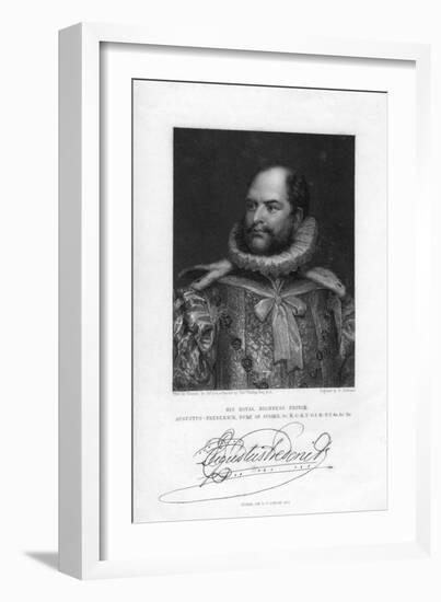 Prince Augustus Frederick, Duke of Sussex, 1840-H Robinson-Framed Giclee Print