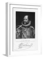Prince Augustus Frederick, Duke of Sussex, 19th Century-H Robinson-Framed Giclee Print