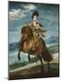 Prince Baltasar Carlos, 1629-1646, Equestrian Portrait Set in the Sierra Madrileña, 1635-6-Diego Velazquez-Mounted Giclee Print