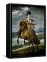 Prince Baltasar Carlos on Horseback, 1634-1635-Diego Velazquez-Framed Stretched Canvas