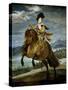 Prince Baltasar Carlos on Horseback, 1634-1635-Diego Velazquez-Stretched Canvas