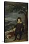 Prince Balthasar Carlos as Hunter, about 1635-Diego Velazquez-Stretched Canvas