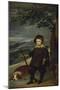 Prince Balthasar Carlos as Hunter, about 1635-Diego Velazquez-Mounted Giclee Print