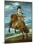 Prince Balthasar Carlos on Horseback, circa 1635-36-Diego Velazquez-Mounted Giclee Print