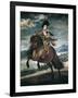 Prince Balthasar Carlos on Horseback-Diego Velazquez-Framed Art Print