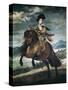 Prince Balthasar Carlos on Horseback-Diego Velazquez-Stretched Canvas