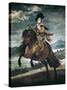 Prince Balthasar Carlos on Horseback-Diego Velazquez-Stretched Canvas