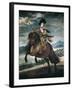 Prince Balthasar Carlos on Horseback-Diego Velazquez-Framed Art Print