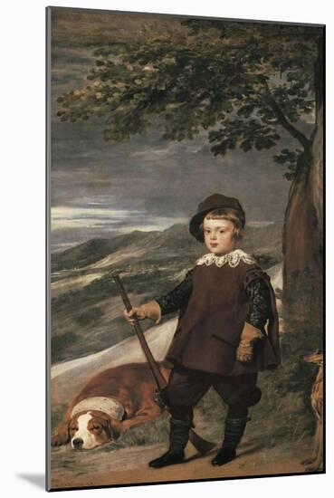 Prince Balthasar Carlos-Diego Velazquez-Mounted Art Print