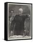 Prince Bismarck Addressing the German Reichstag-Richard Caton Woodville II-Framed Stretched Canvas