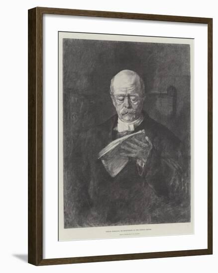 Prince Bismarck, Ex-Chancellor of the German Empire-null-Framed Giclee Print