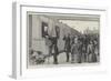 Prince Bismarck Leaving Berlin after His Visit to the German Emperor, 26 January-null-Framed Giclee Print