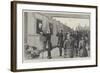 Prince Bismarck Leaving Berlin after His Visit to the German Emperor, 26 January-null-Framed Giclee Print