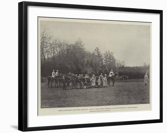 Prince Bismarck's Eightieth Birthday-null-Framed Giclee Print