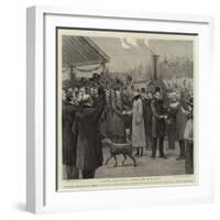 Prince Bismarck's Eightieth Birthday-Joseph Nash-Framed Giclee Print