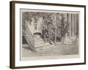 Prince Bismarck's Favourite Seat at Varzin-null-Framed Giclee Print