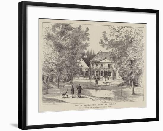 Prince Bismarck's Home at Varzin-null-Framed Giclee Print