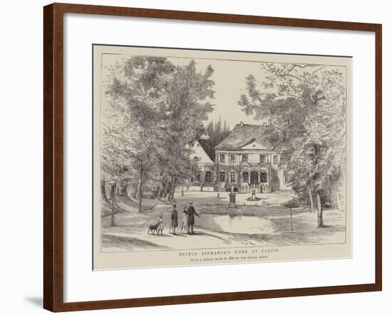 Prince Bismarck's Home at Varzin-null-Framed Giclee Print