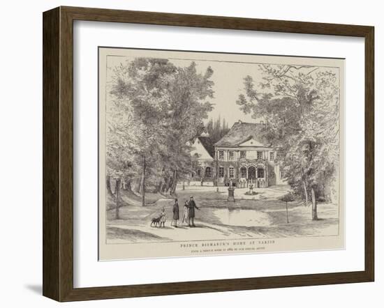 Prince Bismarck's Home at Varzin-null-Framed Giclee Print