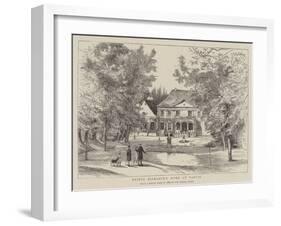 Prince Bismarck's Home at Varzin-null-Framed Giclee Print
