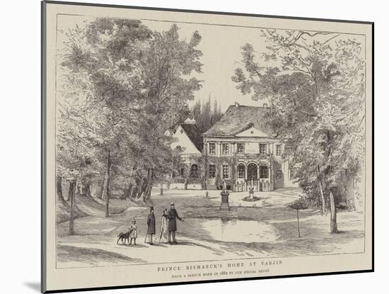 Prince Bismarck's Home at Varzin-null-Mounted Giclee Print