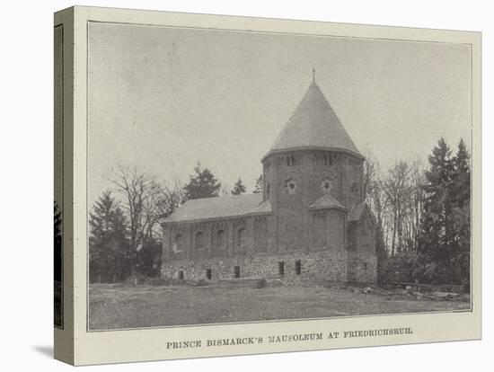 Prince Bismarck's Mausoleum at Friedrichsruh-null-Stretched Canvas