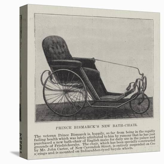 Prince Bismarck's New Bath-Chair-null-Stretched Canvas