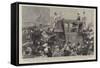 Prince Bismarck's Return to Berlin-null-Framed Stretched Canvas