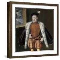 Prince Carlos, 1555-1559-Alonso Sanchez Coello-Framed Giclee Print