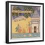 Prince Chandrahasa and a Goddess, 1610-20-Mughal School-Framed Giclee Print