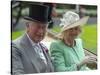 Prince Charles and Camilla, Duchess of Cornwall arriving at Royal Ascot-Associated Newspapers-Stretched Canvas