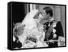 Prince Charles and His New Bride Diana Kiss on the Balcony of Buckingham Palace-null-Framed Stretched Canvas